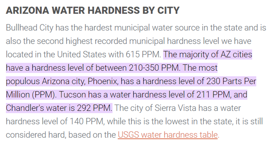 The Impact of Hard Water on Communities and Personal Care