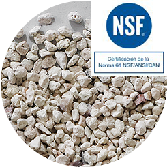 Zoom Zeomedia medio filtrante de agua con zeolita