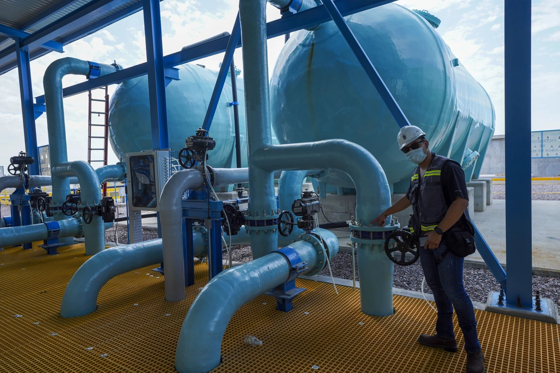 Zeomedia caso de éxito Planta Desaladora Guaymas Empalme