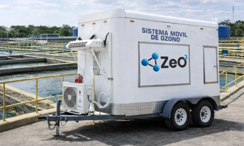 Remolque ZeO3 de zeolita con ozono